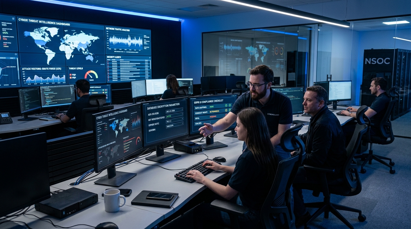 TechWhizz cyber security command operations center